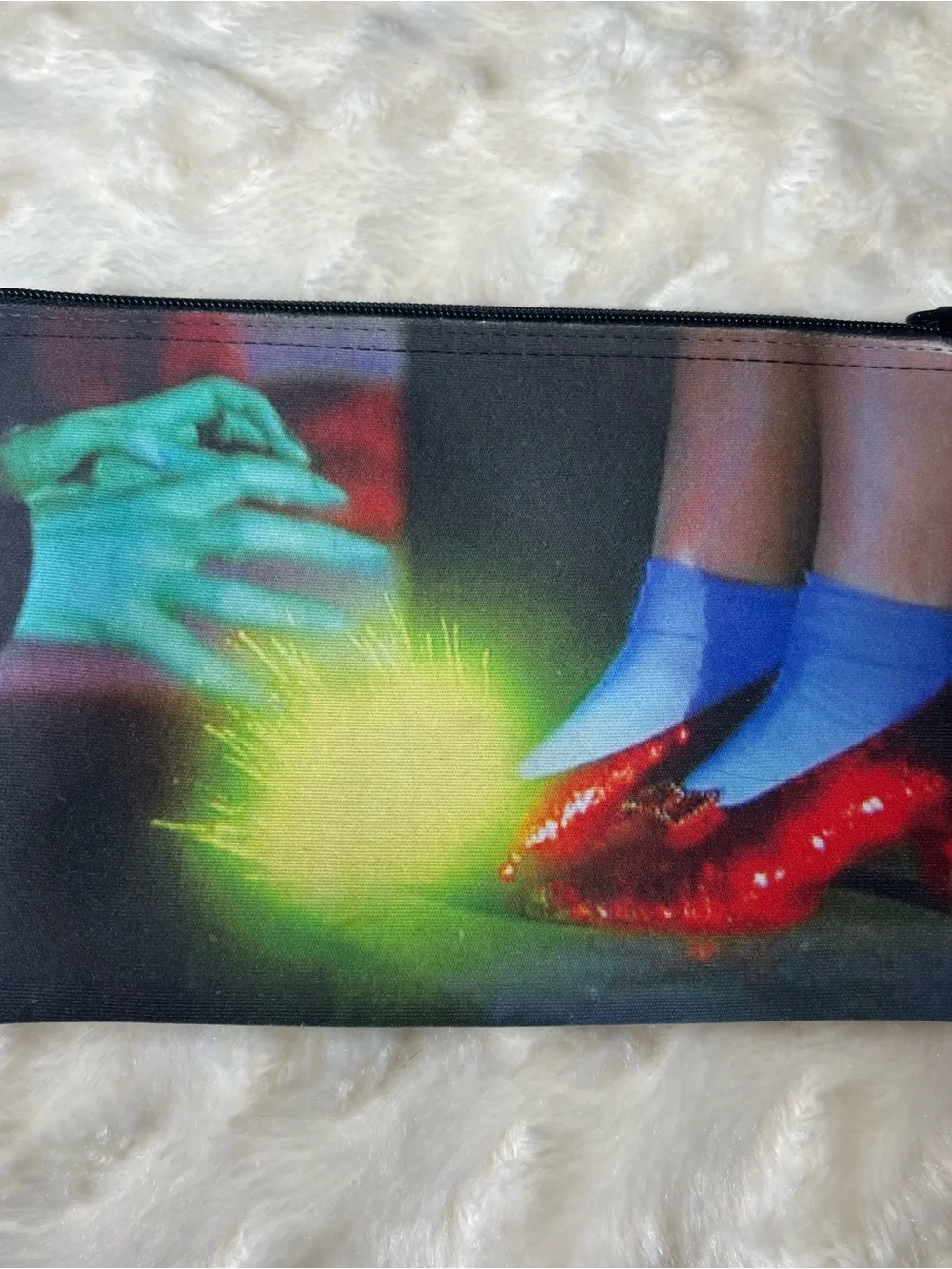 Wizard of Oz Wicked Witch, Dorothy, Glinda Zippered Cosmetic Bag / Pencil Pouch